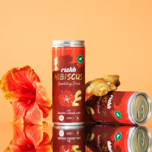 RISHH Original with organic Ginger Juice (12 CANS PACK)