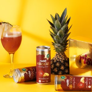 RISHH - PINEAPPLE & GINGER (12 CANS CASE)